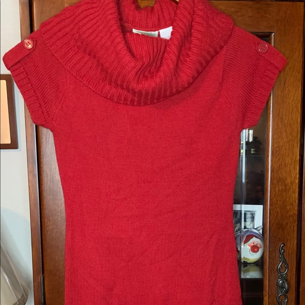 Red Sweater Dress